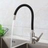 Grifo Cocina Caño Flexible Negro FORMA HIBERA GRIFERS