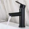 Grifo Lavabo Negro MODICU COAL GRIFERS