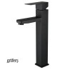 Grifo Lavabo Caño Alto Negro - HUMILIS COAL GRIFERS | Diseño Moderno, Eficiente y Ahorro de Agua