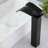 Grifo Lavabo Caño Alto Negro PRINCEP COAL GRIFERS