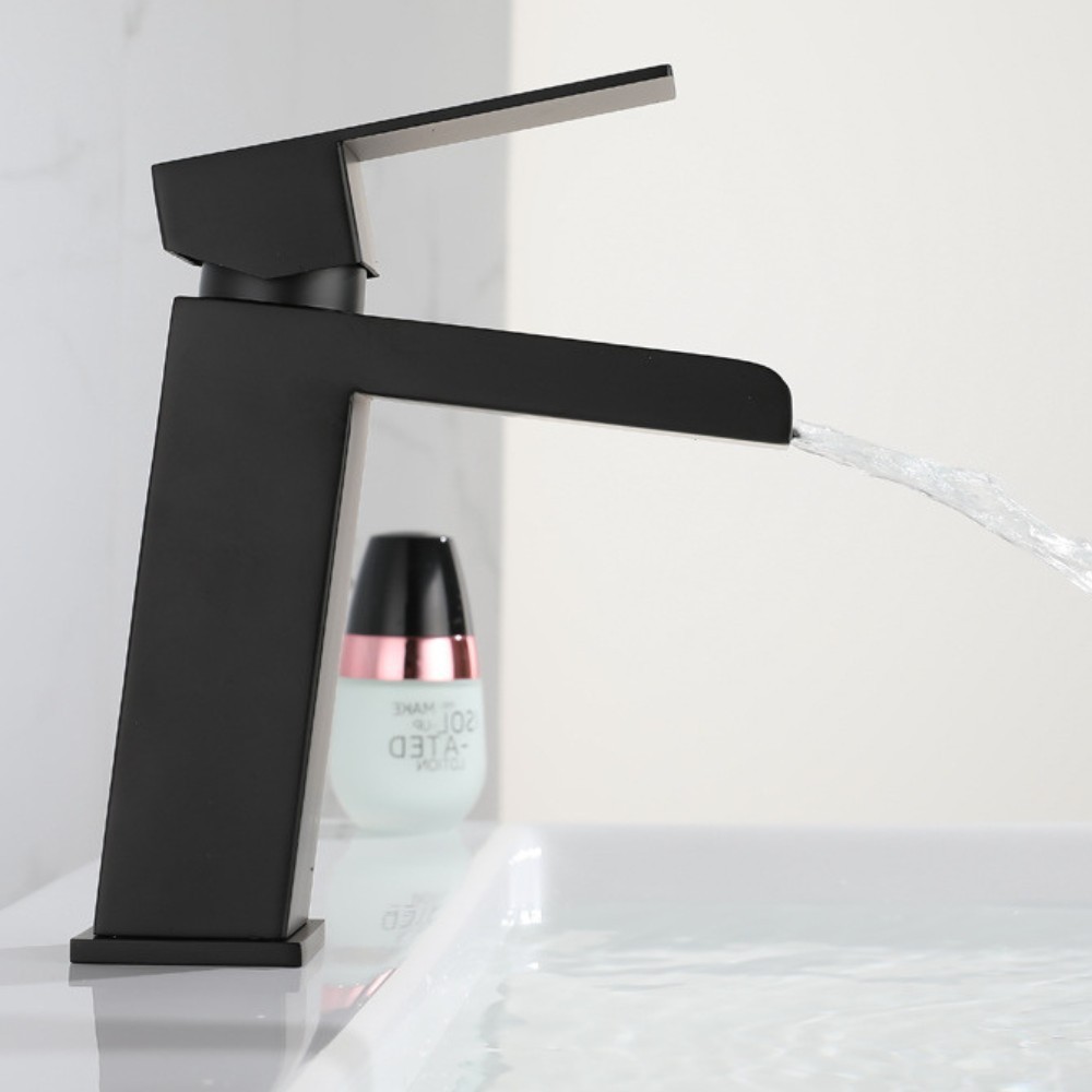 Grifo Lavabo Negro CATAR COAL GRIFERS