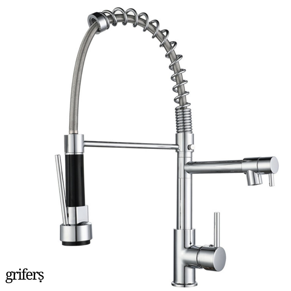 Grifo Cocina Ducha Caño Alto Chef MAGIRUS HIBERA GRIFERS