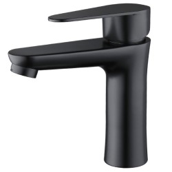 Grifo Lavabo Negro ESSENTIALS COAL GRIFERS