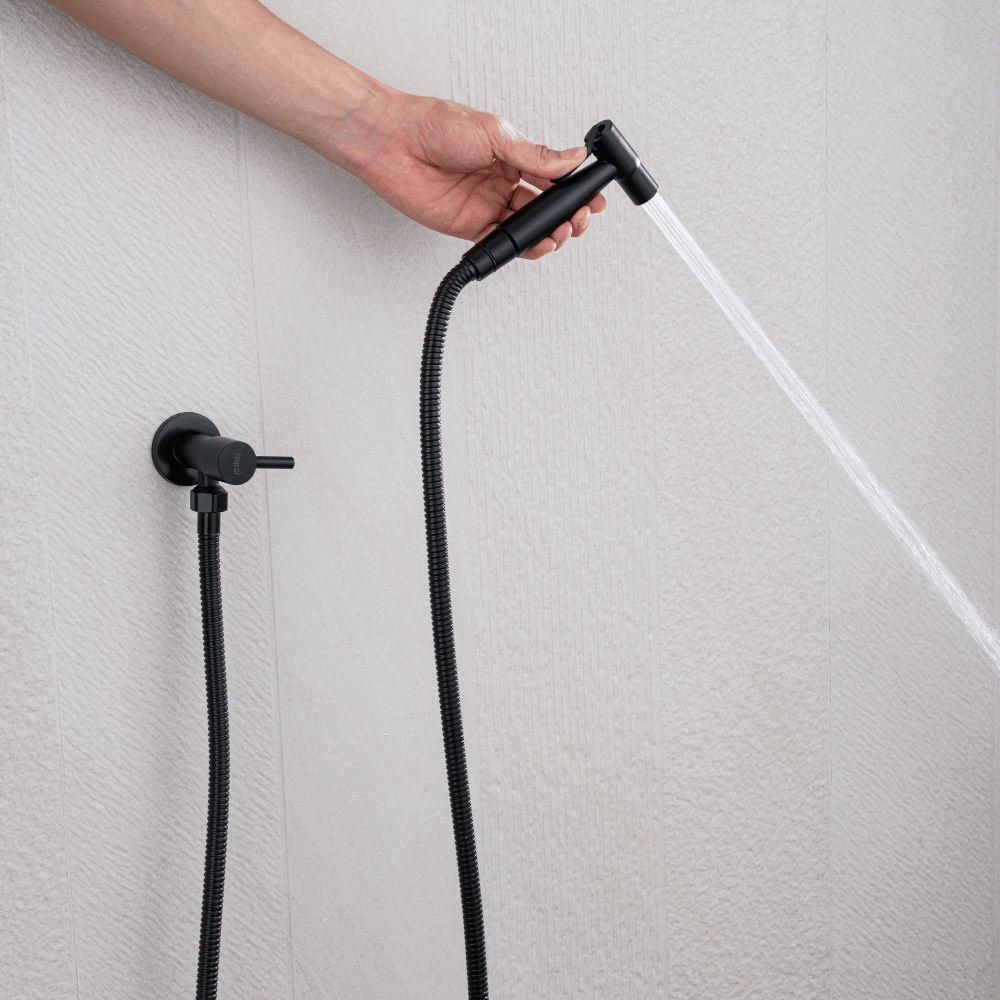 Ducha Higiénica Inodoro Negro ABLUO COAL GRIFERS