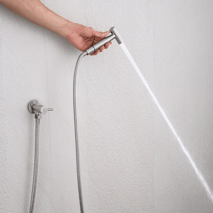 Ducha Higiénica Inodoro Acero Cepillado ABLUO HIBERA GRIFERS