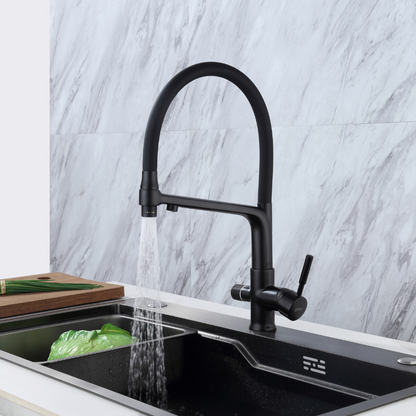 Grifo Cocina Osmosis Flexible 3 Vías Negro – CALIGARUM COAL GRIFERS