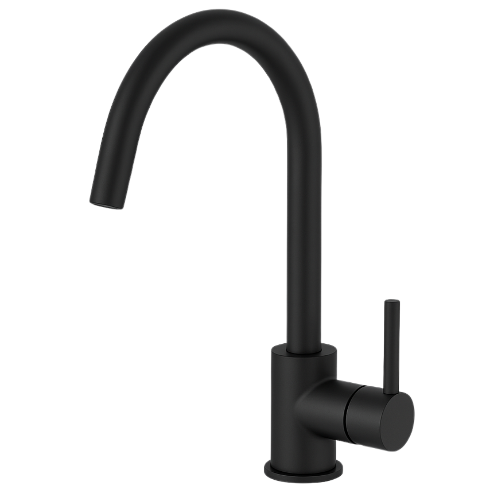 Grifo Cocina Negro Mate Caño Alto – CULINA COAL GRIFERS