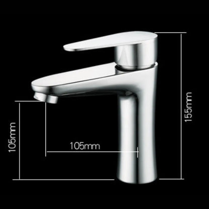 Grifo Lavabo Caño Bajo Cromado ESSENTIALS CROME GRIFERS - Interbude