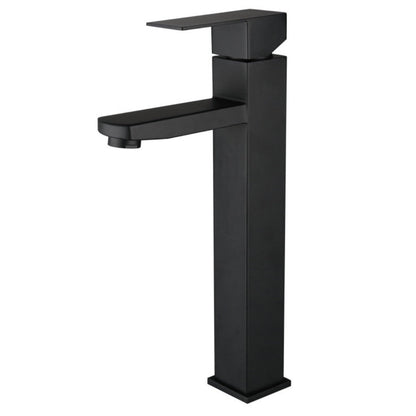 Grifo Lavabo Caño Alto Negro HUMILIS COAL GRIFERS - Interbude