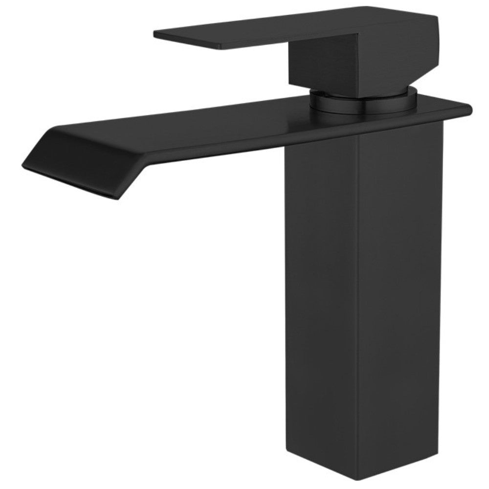 Grifo Lavabo Caño Bajo Negro PARUM COAL GRIFERS - Interbude