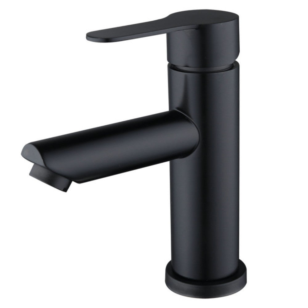 Grifo Lavabo Caño Bajo Negro MODICU COAL GRIFERS - Interbude